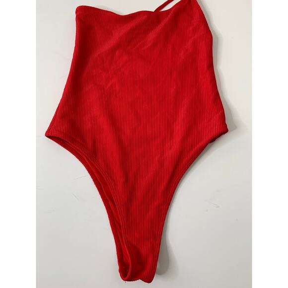 Frankie's Bikinis Eliza One Piece Lipstick Red Women Small - Picture 3 of 11